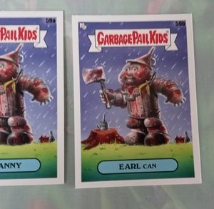 GPK sticker cards 35th Anniversary - 4card LOT Bundle